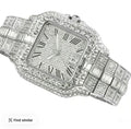 Rose Gold Bling Watch — Bold Square