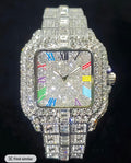 Rose Gold Iced Out Watch — Signature